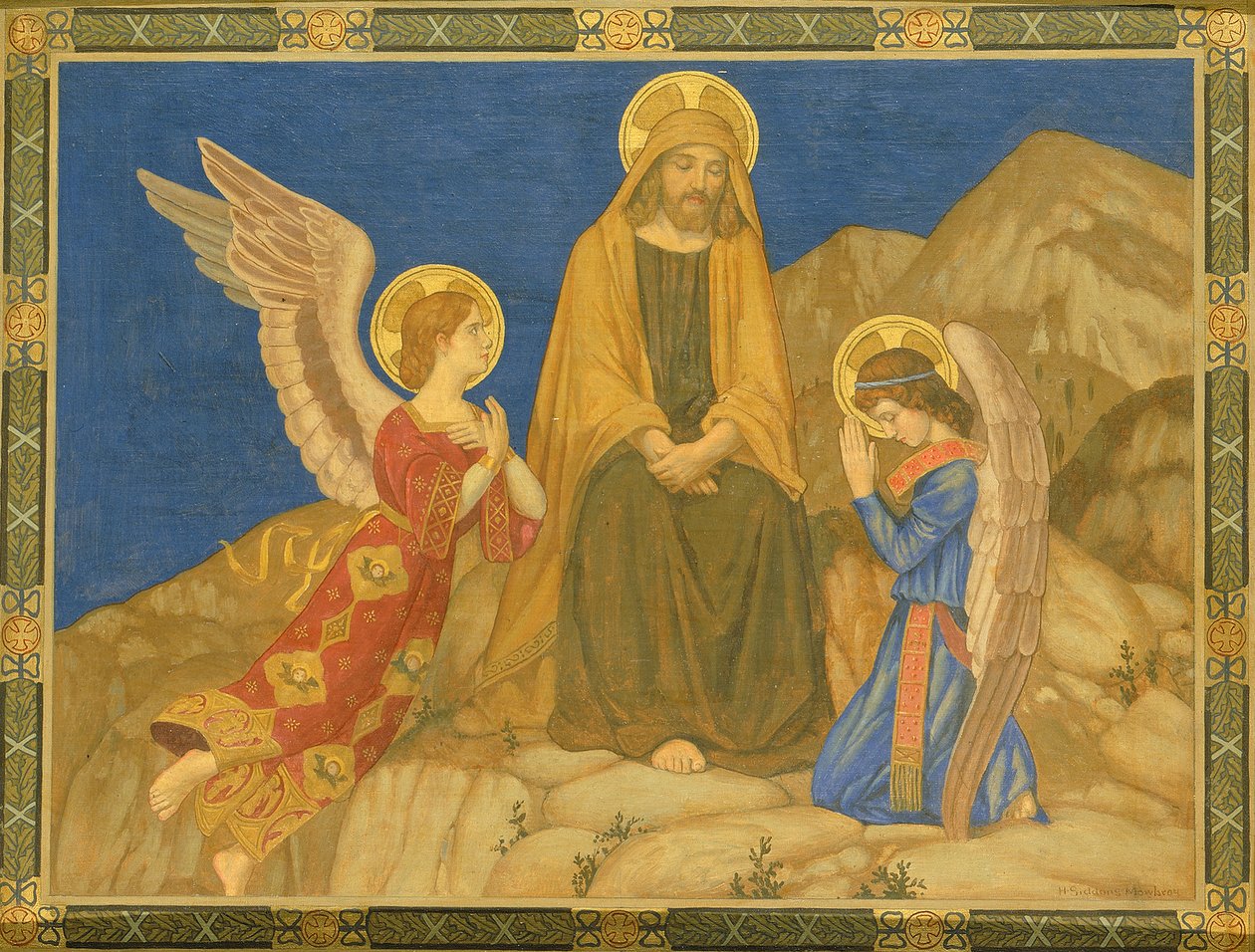 I öknen, 1915-1925. av H. Siddons Mowbray