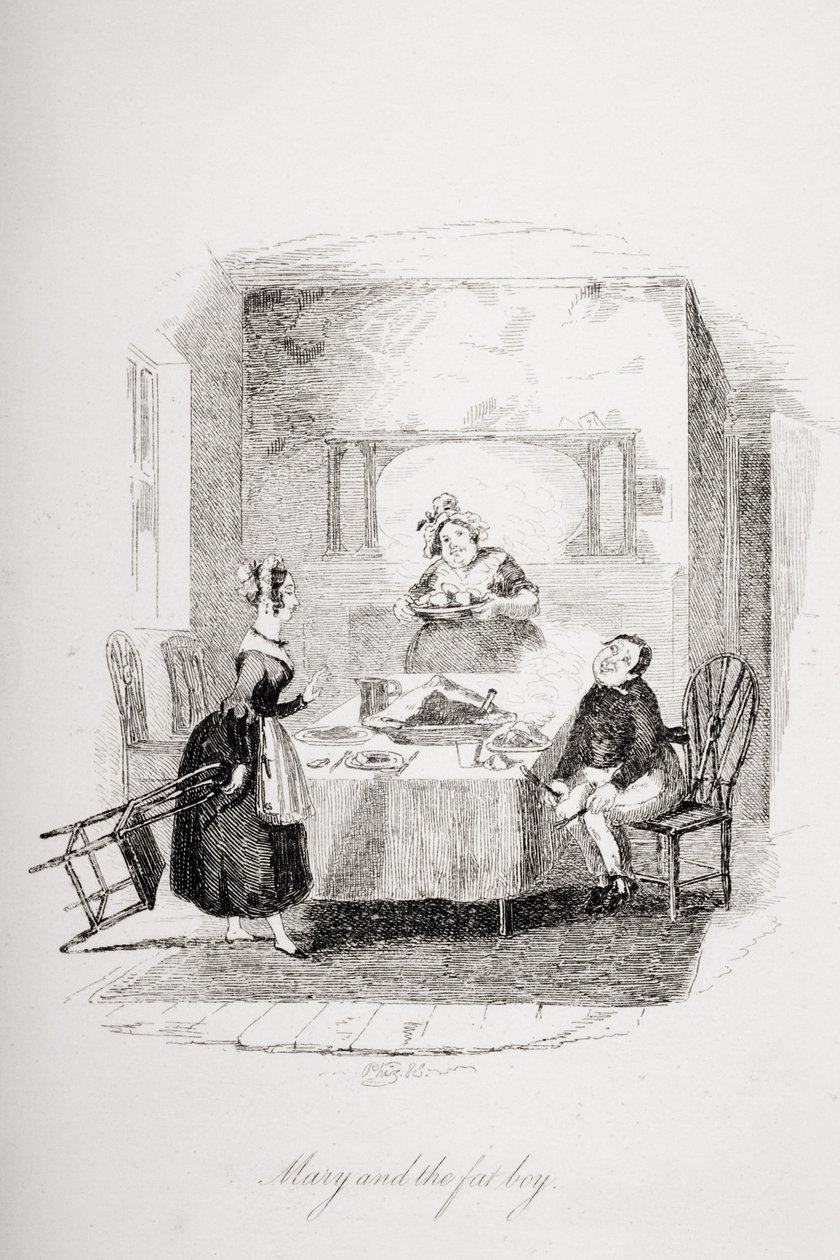 Mary and the fat boy, illustration från 