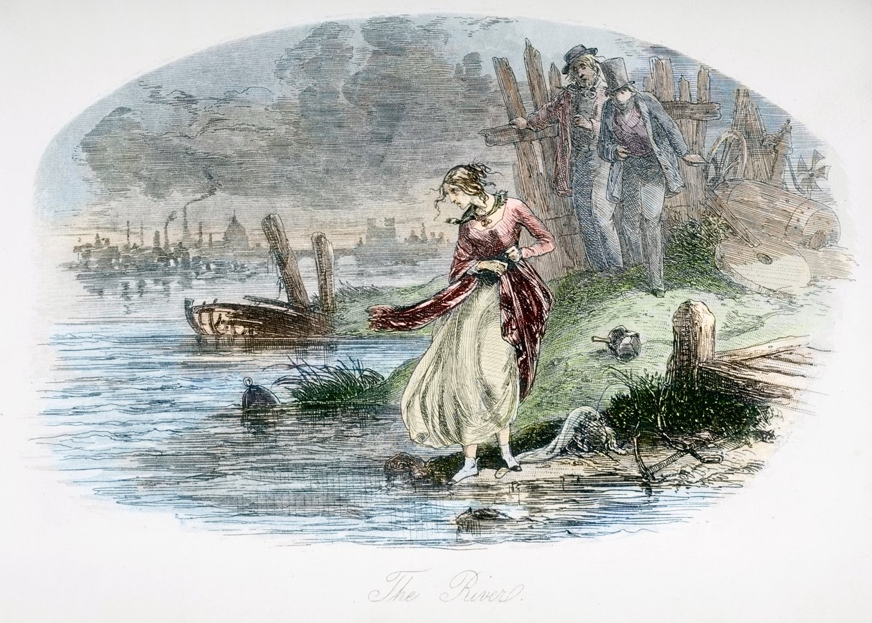 The River, illustration från 