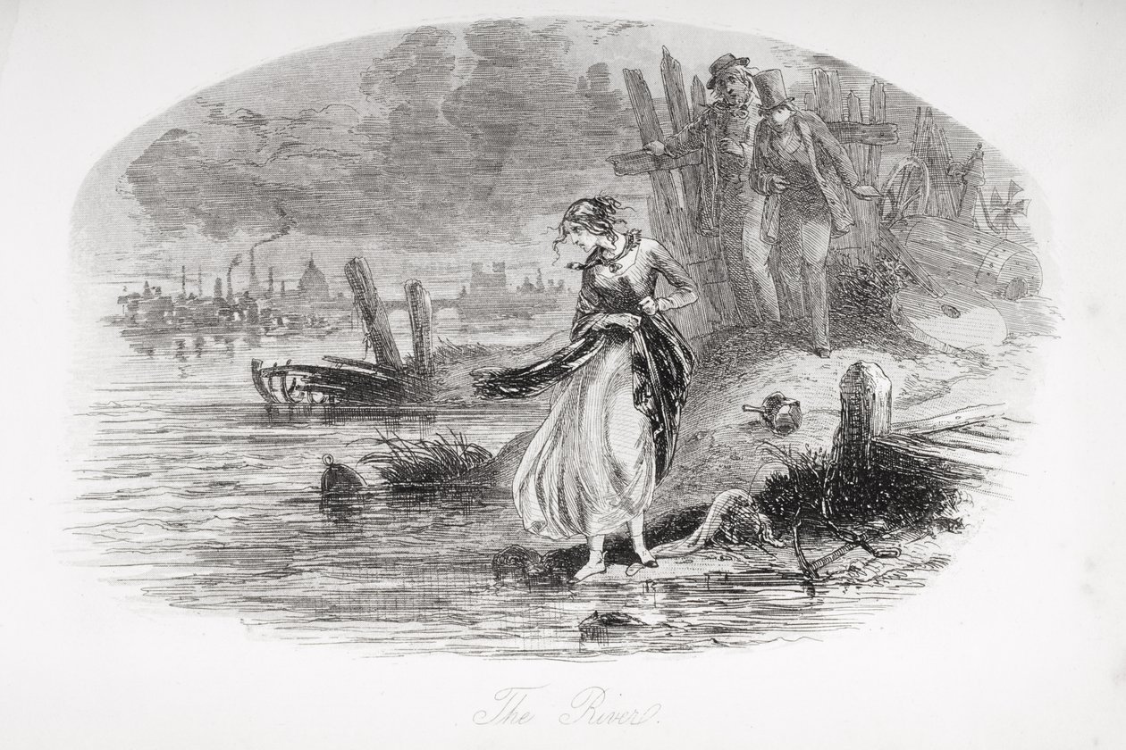 The River, illustration från 
