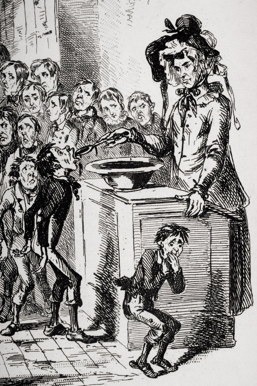 Illustration till Charles Dickens Nicholas Nickleby av Hablot Knight (1815 92) Browne