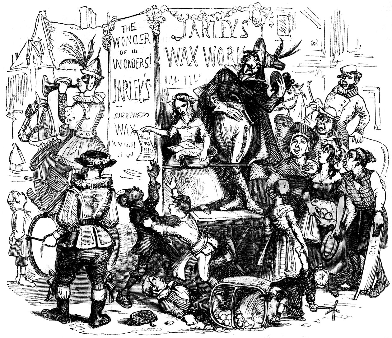 Charles Dickens "The Old Curiosity Shop" av Hablot Knight Browne