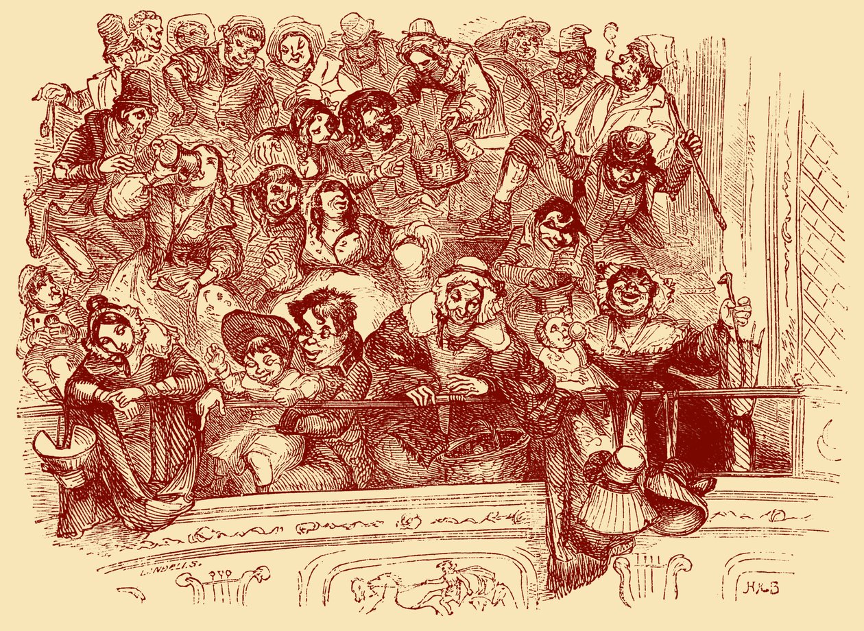 Charles Dickens "The Old Curiosity Shop" av Hablot Knight Browne
