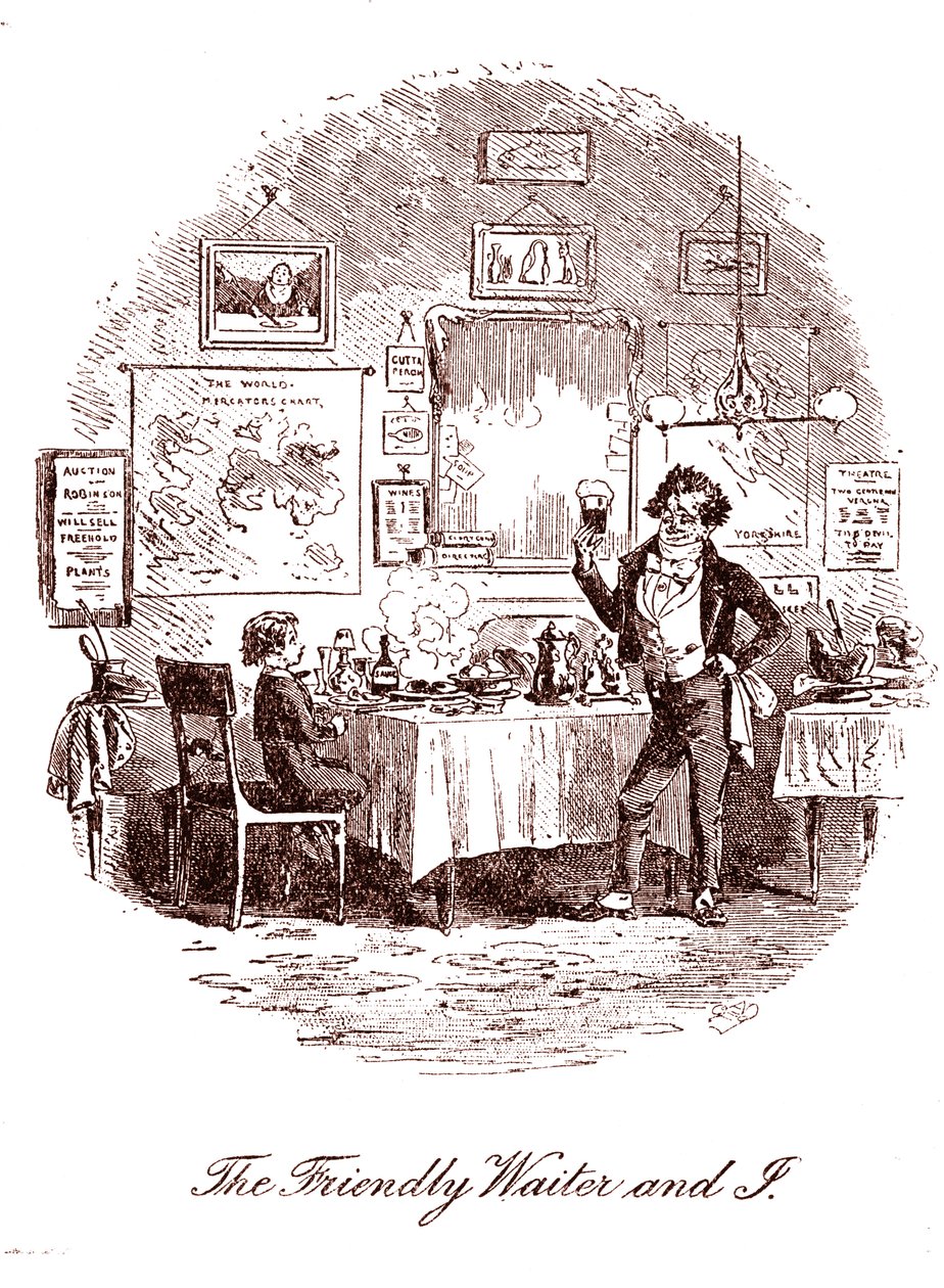 David Copperfield av Hablot Knight Browne