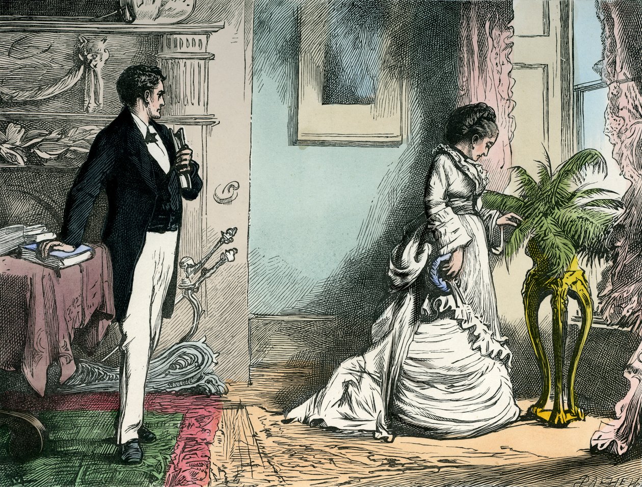 Our Mutual Friend av Dickens av Hablot Knight Browne