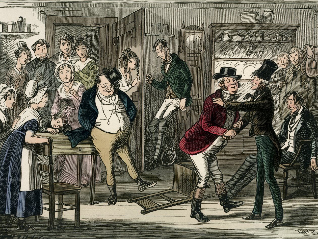 The Pickwick Club av Charles Dickens av Hablot Knight Browne