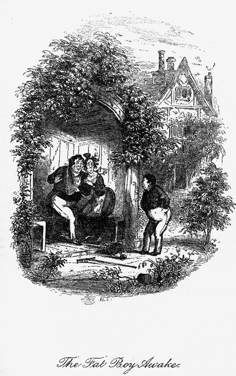 "Pickwick-tidningarna" - av Hablot Knight Browne