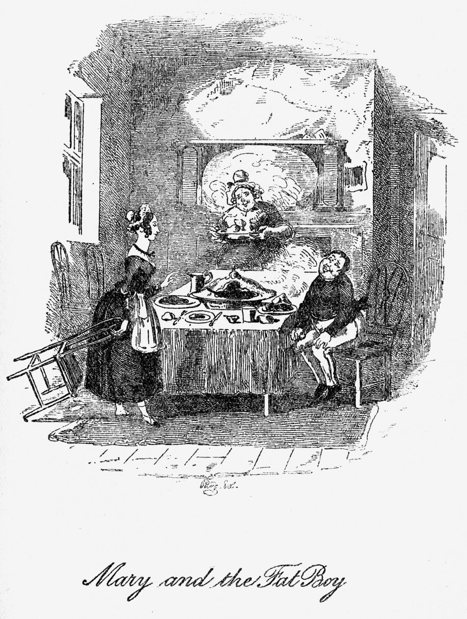 "The Pickwick papers" av Charles Dickens av Hablot Knight Browne