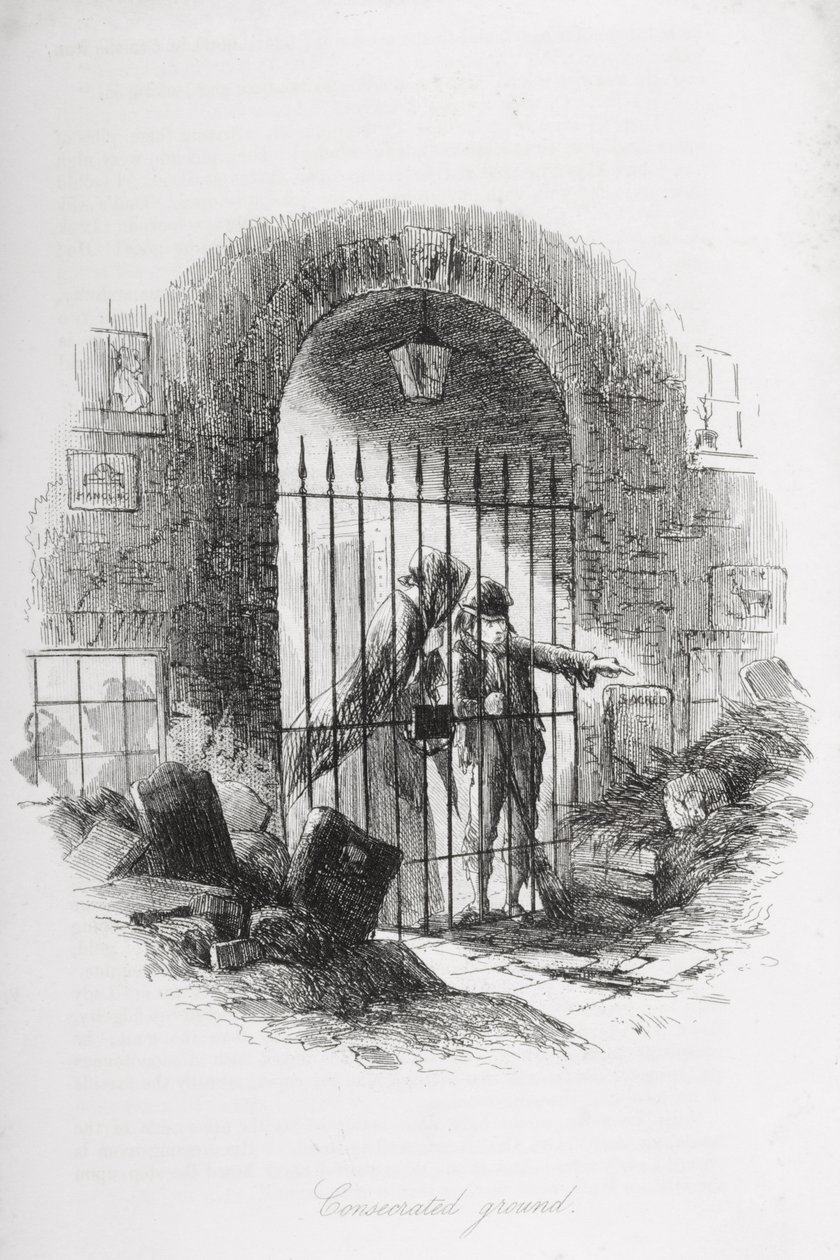 Consecrated Ground, illustration från 