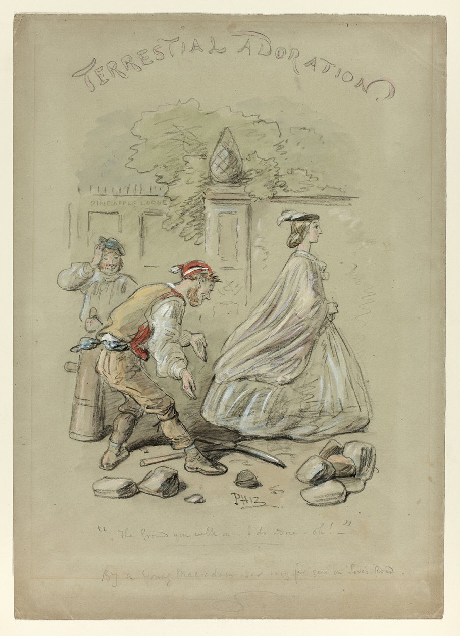 Jordisk tillbedjan av Hablot Knight Browne
