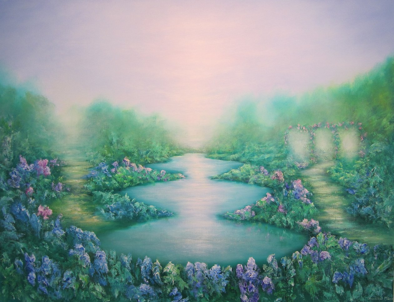 Fredens trädgård, 2011, av Hannibal Mane