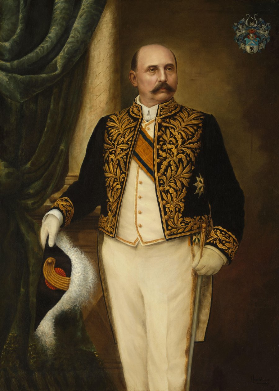 Johannes Benedictus van Heutsz (1851-1924). Generalguvernör (1904-09) av Hannké