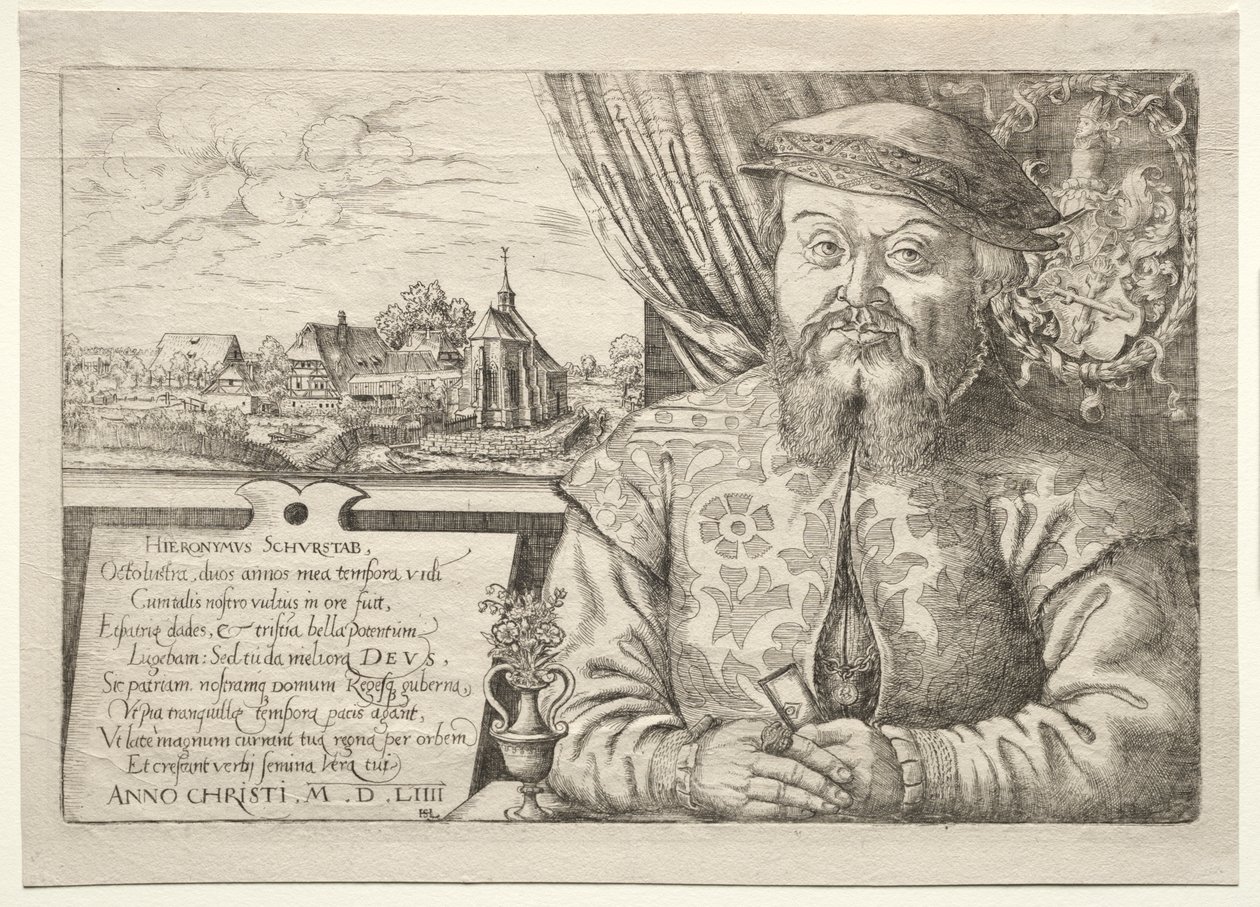 Hieronymus Schurstab, borgmästare i Nürnberg av Hanns Lautensack