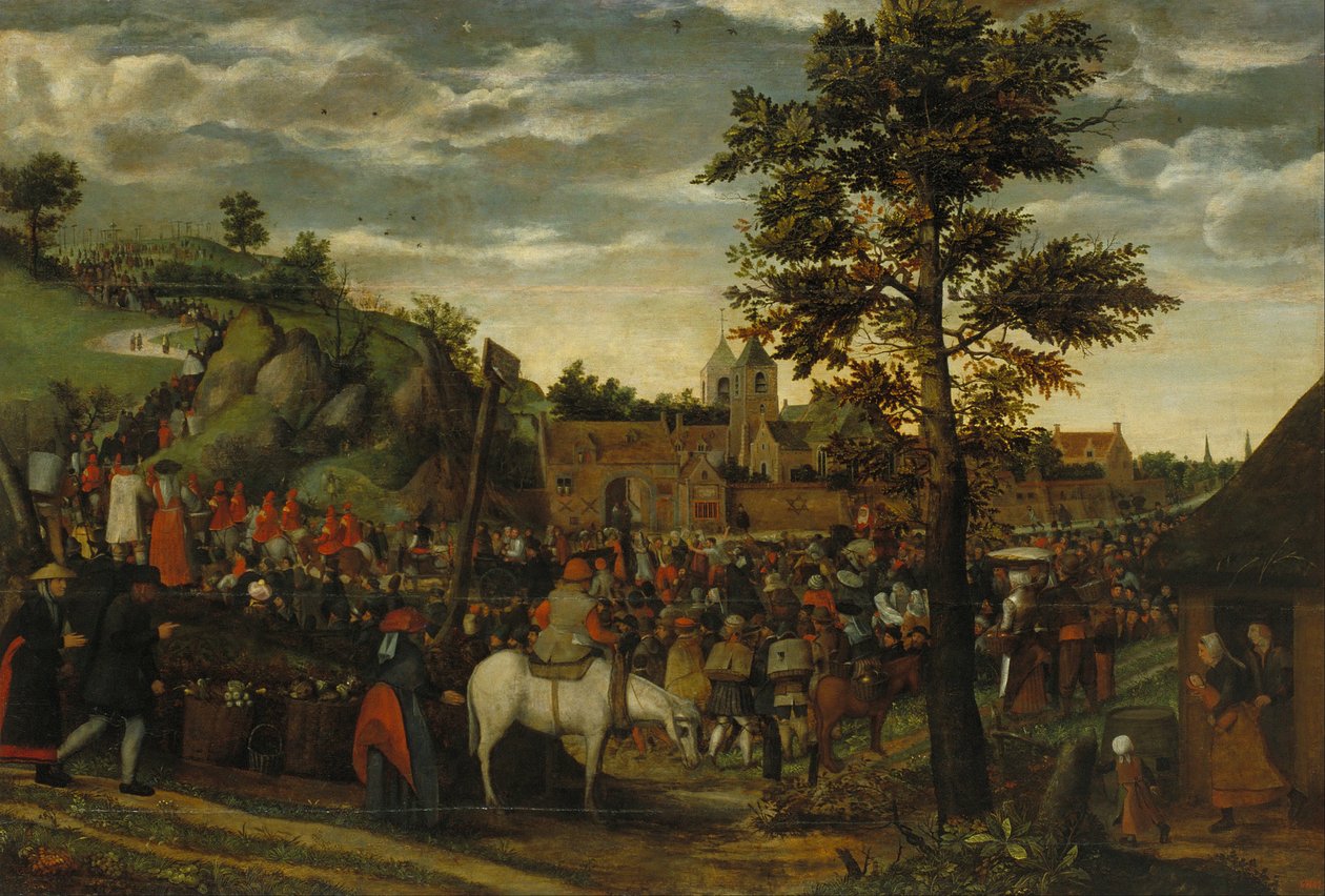 Vägen till Golgata av Hans van Wechelen