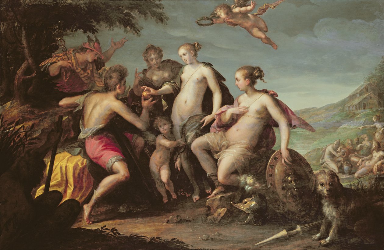 Parisdomen av Hans von Aachen