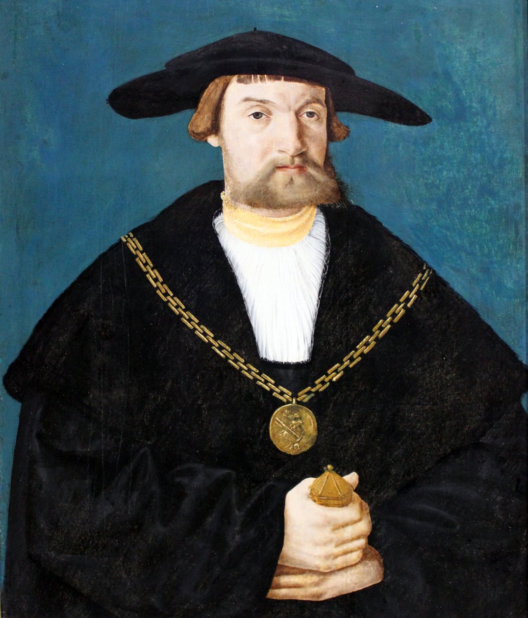 Porträtt av Blasius von Holzhausen (1481-1525) av Hans Abel the Younger