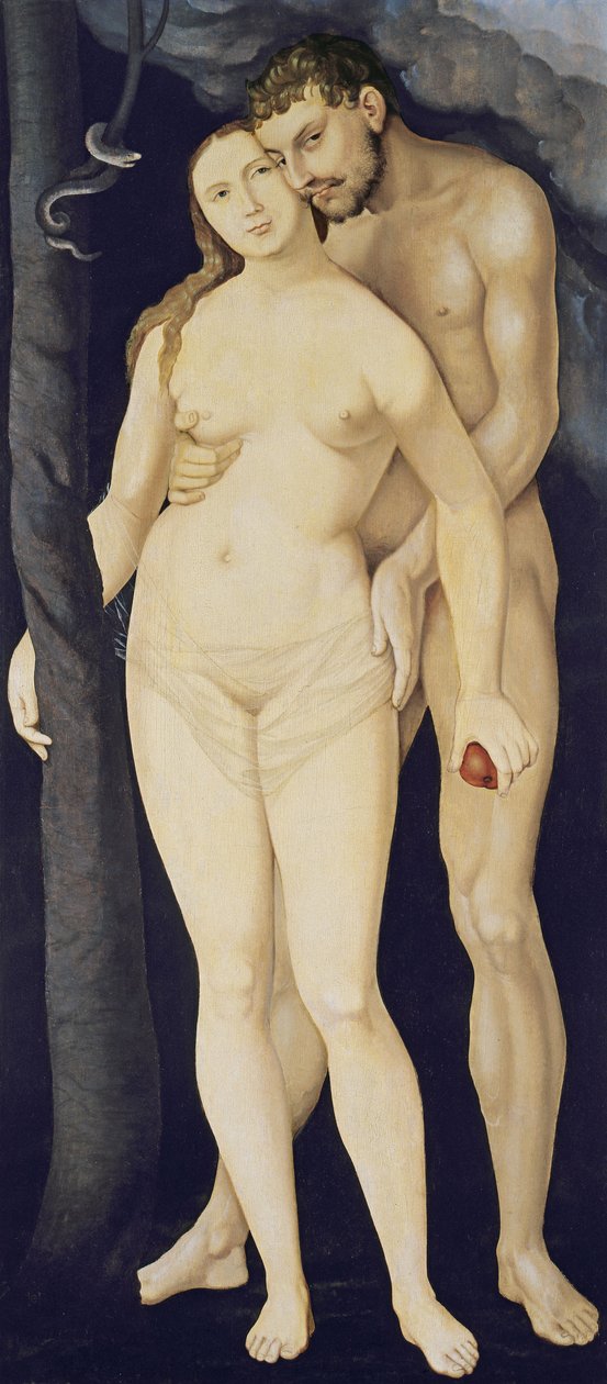 Adam och Eva av Hans Baldung Grien