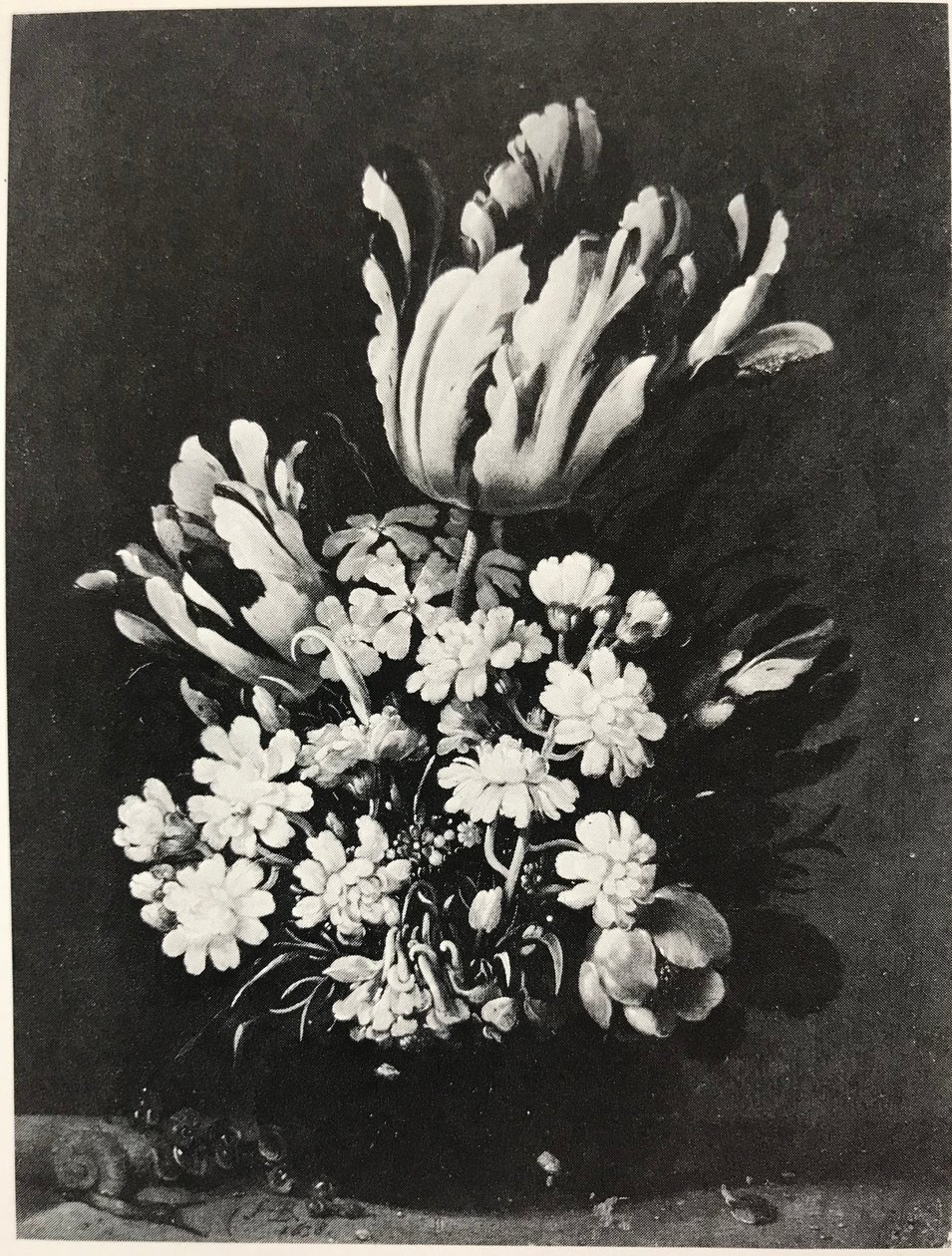 Blombukett av Hans Bollongier