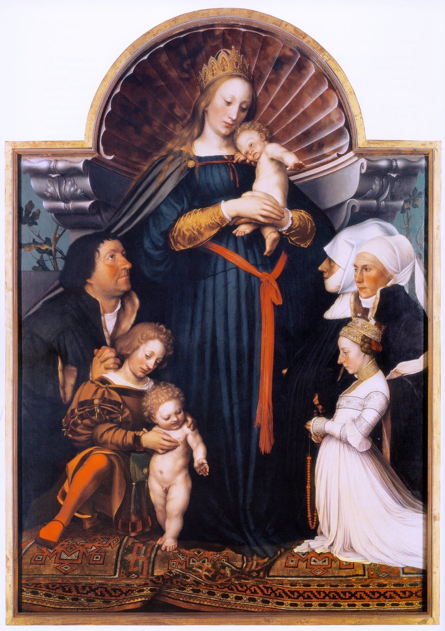 Madonnan från Darmstadt av Hans Holbein