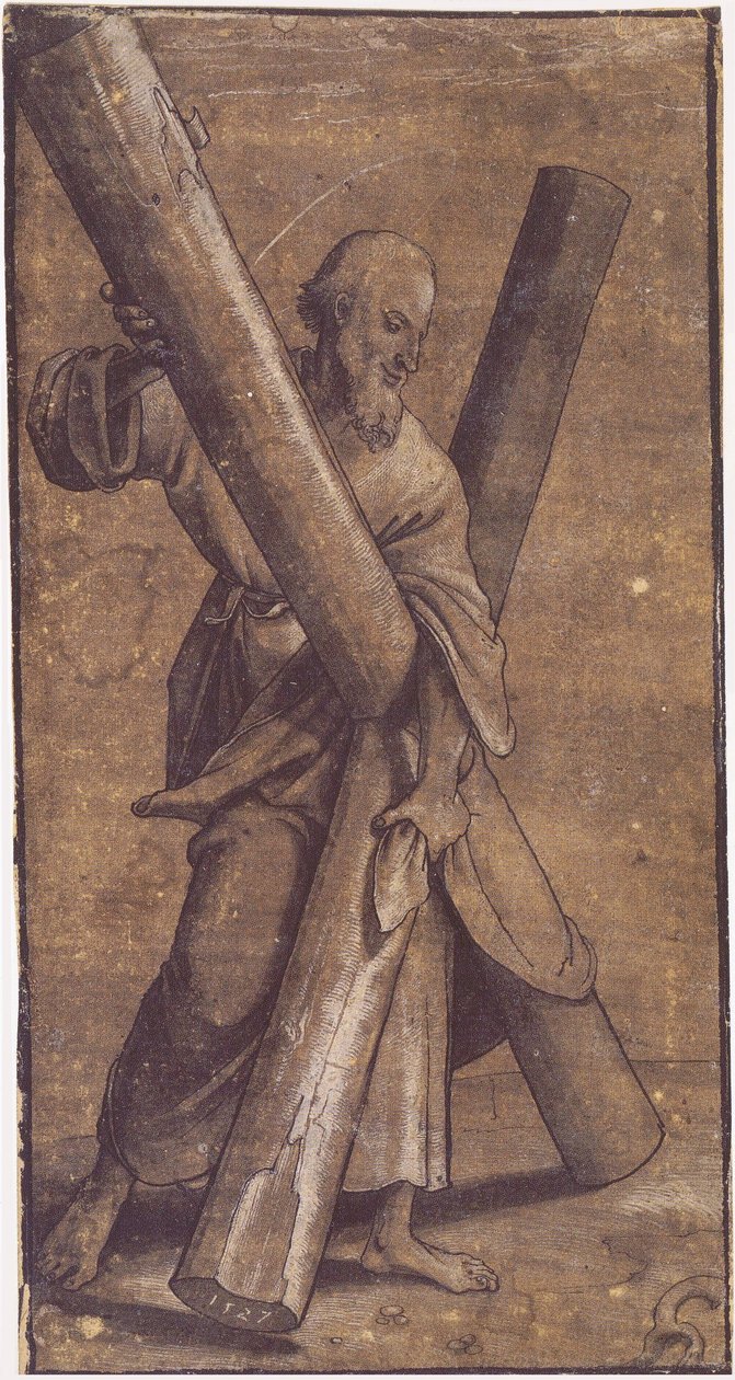 Apostle Andrew av Hans Holbein der Jüngere