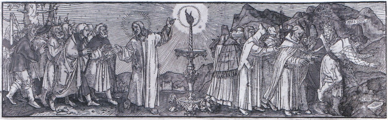 Kristus som det sanna ljuset av Hans Holbein der Jüngere