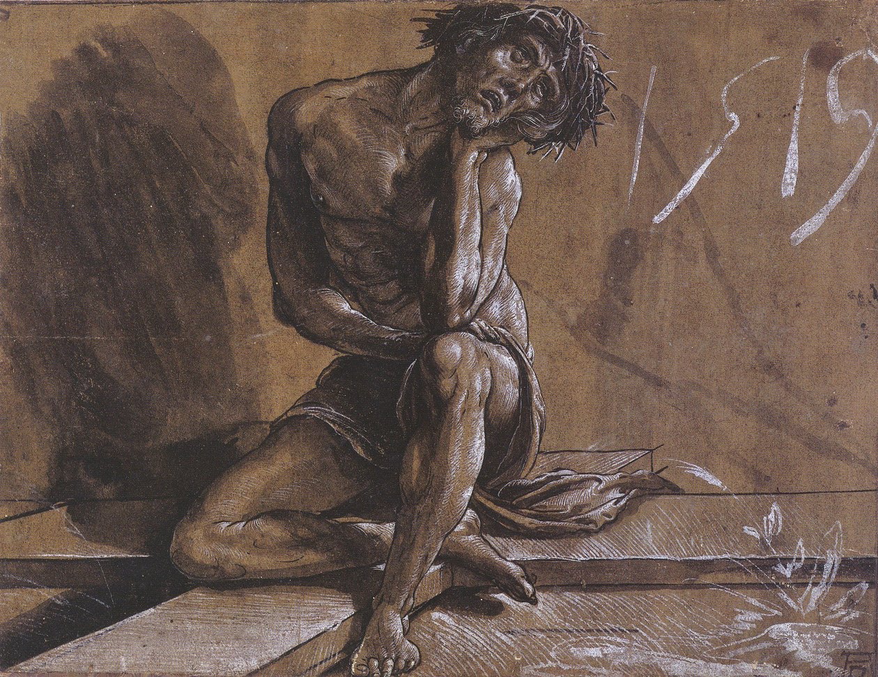 Christ at Rest av Hans Holbein der Jüngere