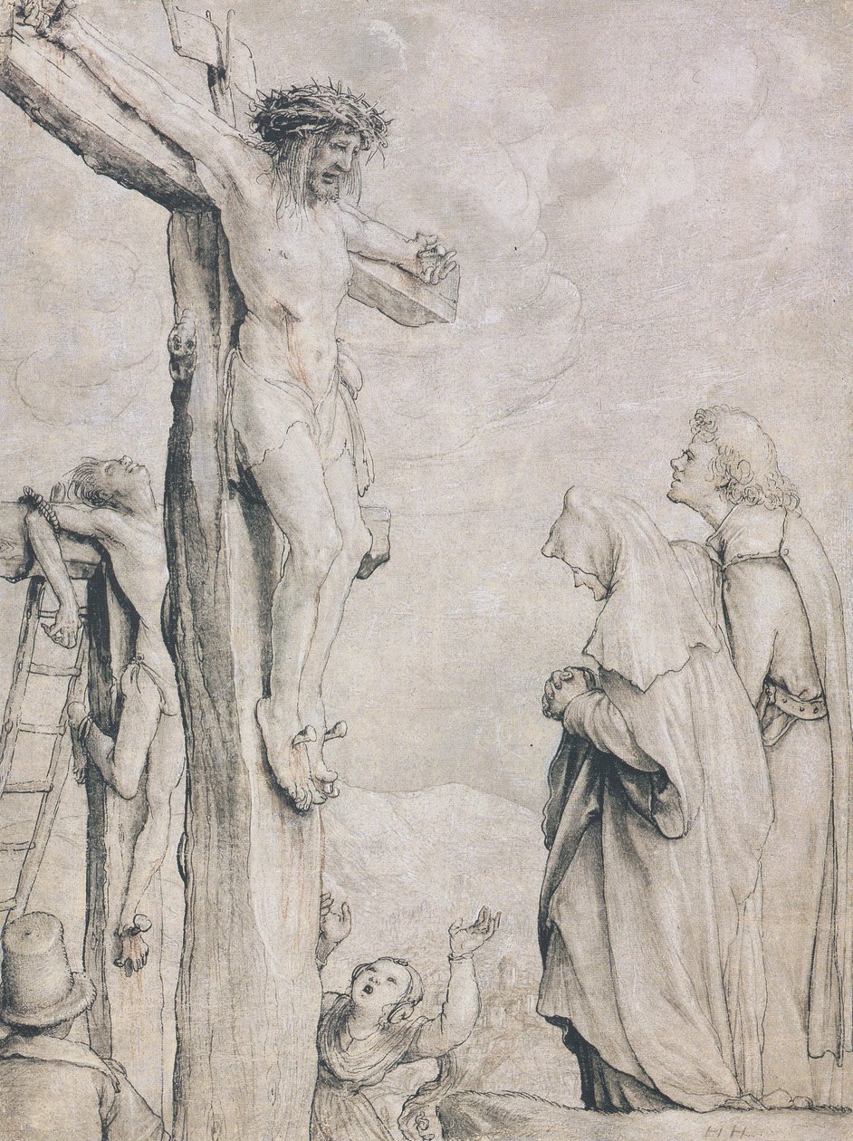 Christ on the Cross av Hans Holbein der Jüngere