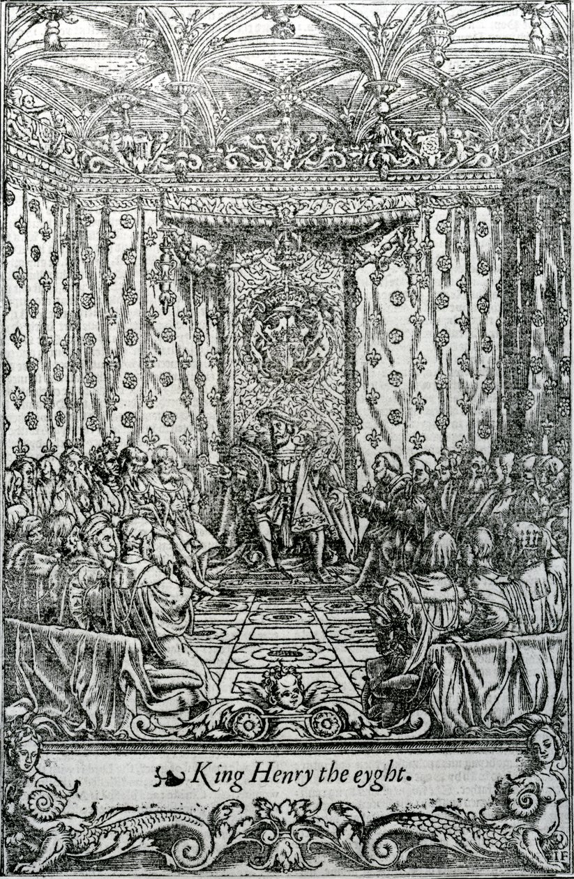 King Henry the eyght, illustration från 