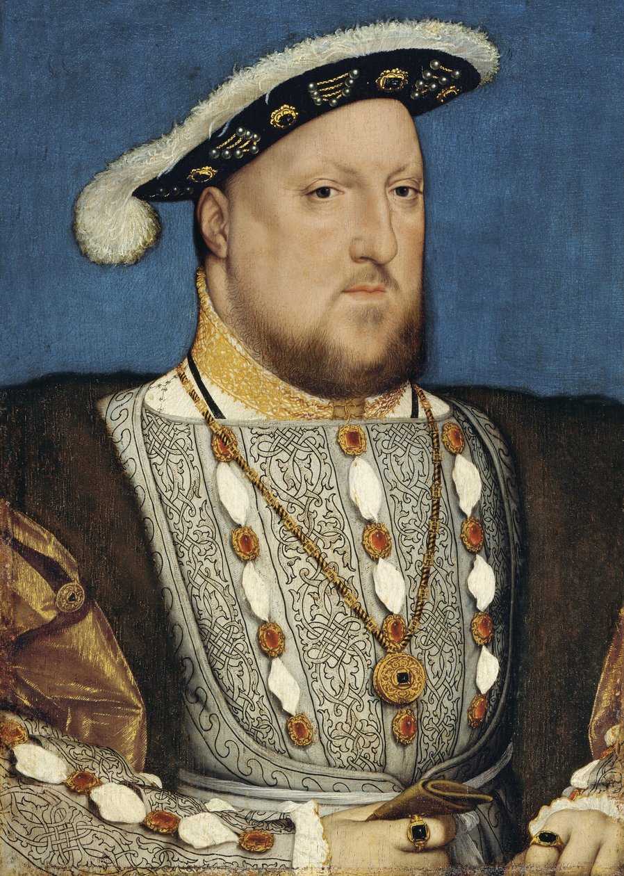 Porträtt av Henry VIII av England av Hans Holbein der Jüngere