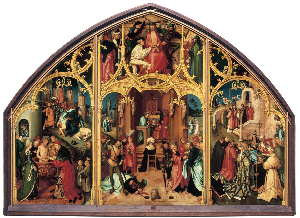 Basilikan San Paolo utanför väggarna av Hans Holbein the Elder
