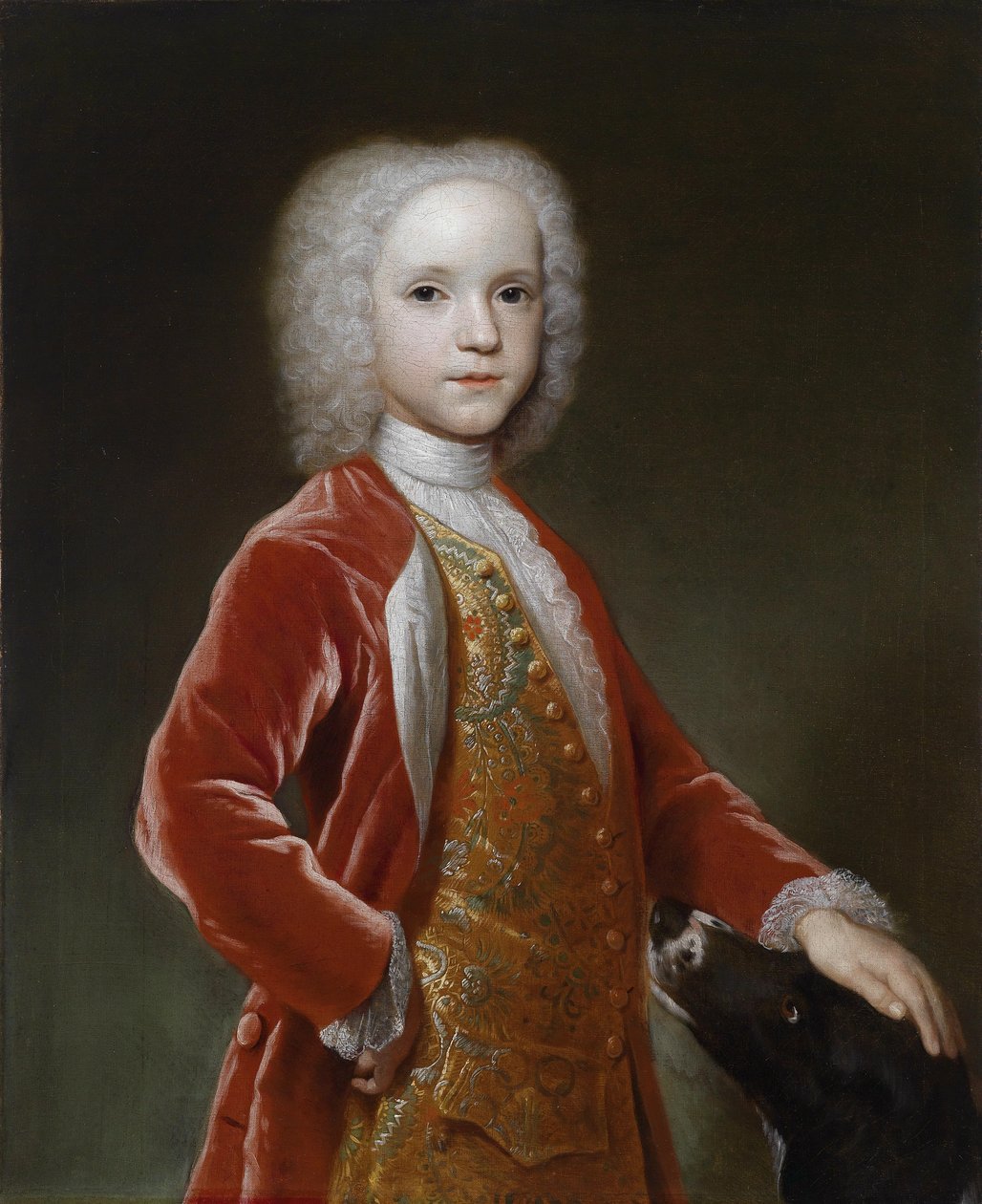 George Bubb Dodington, 1st Baron Melcombe in his childhood av Hans Hysing