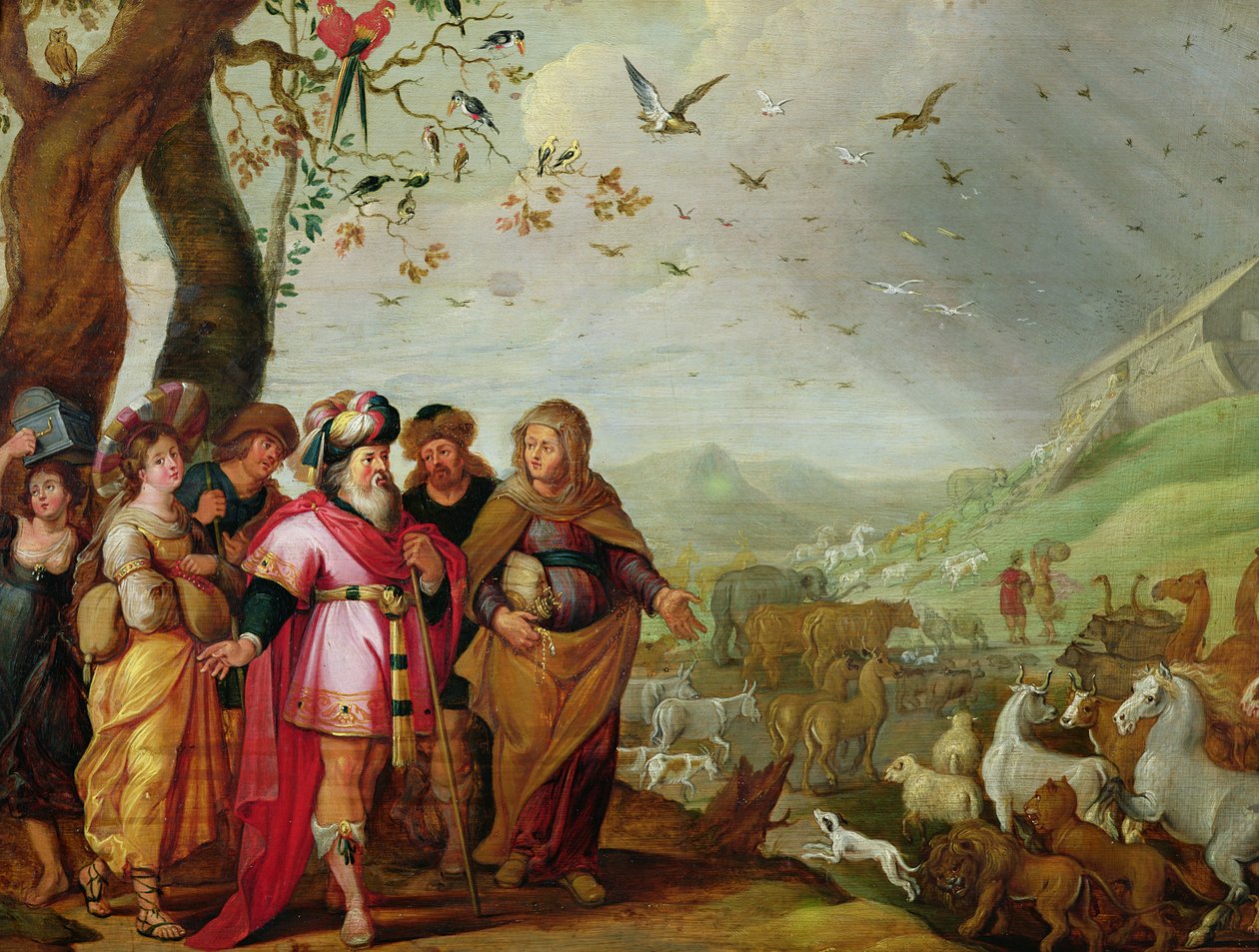 Noaks ark av Hans III Jordaens