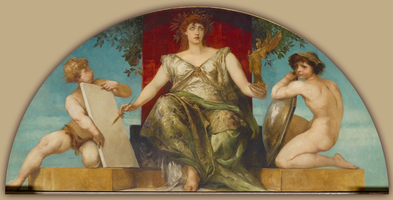 Allegori om lagen och sanningen om representation av Hans Makart