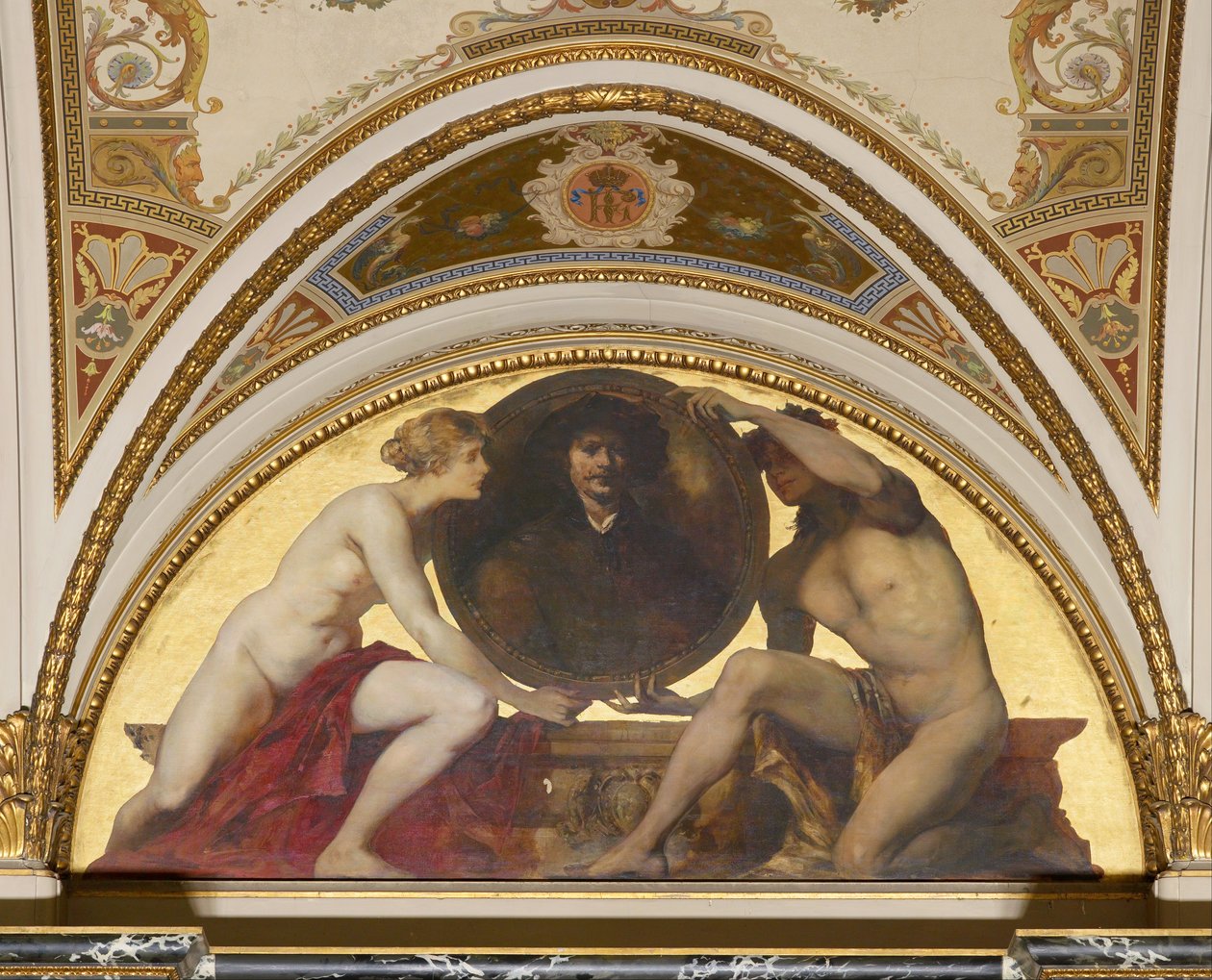 Rembrandt Harmenszoon van Rijn av Hans Makart
