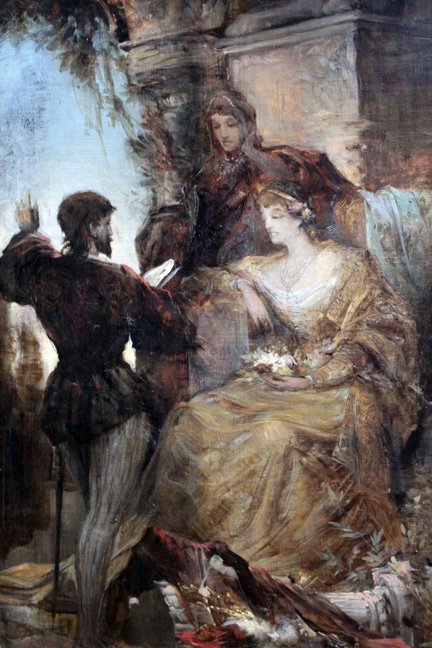 Tasso och Eleonore von Este av Hans Makart