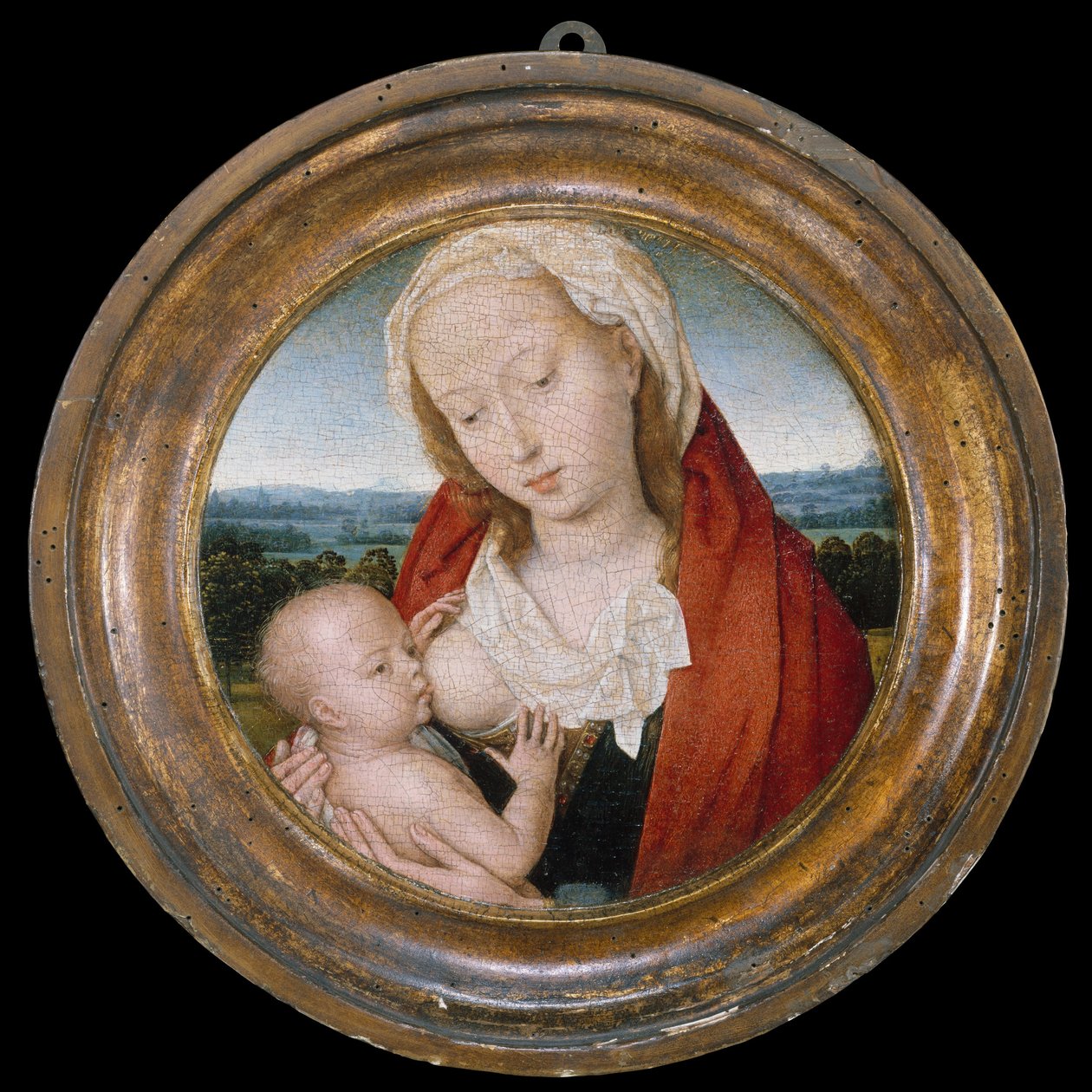 Die heilige Jungfrau mit dem Kinde av Hans Memling