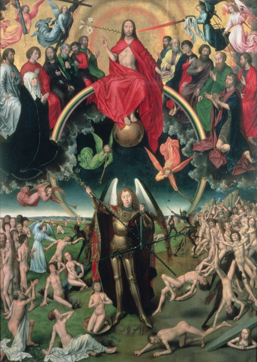 The Last Judgement, 1473 (centralpanel) av Hans Memling