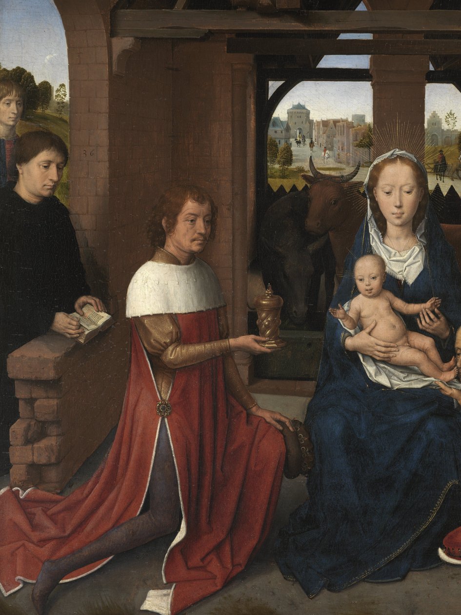 Triptyk av Jan Floreins av Hans Memling