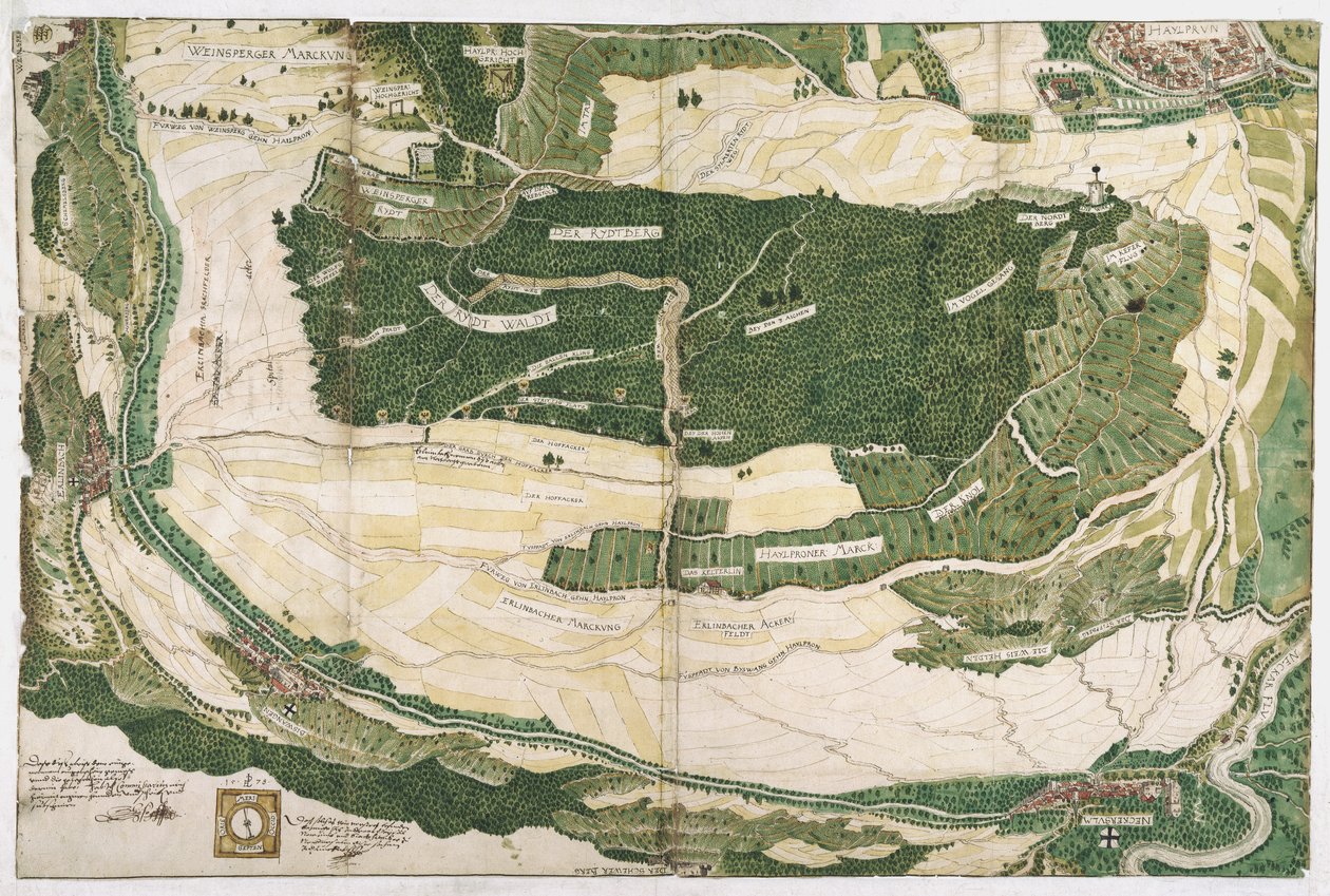Territorium der Reichsstadt Heilbronn av Hans Peter Eberlin