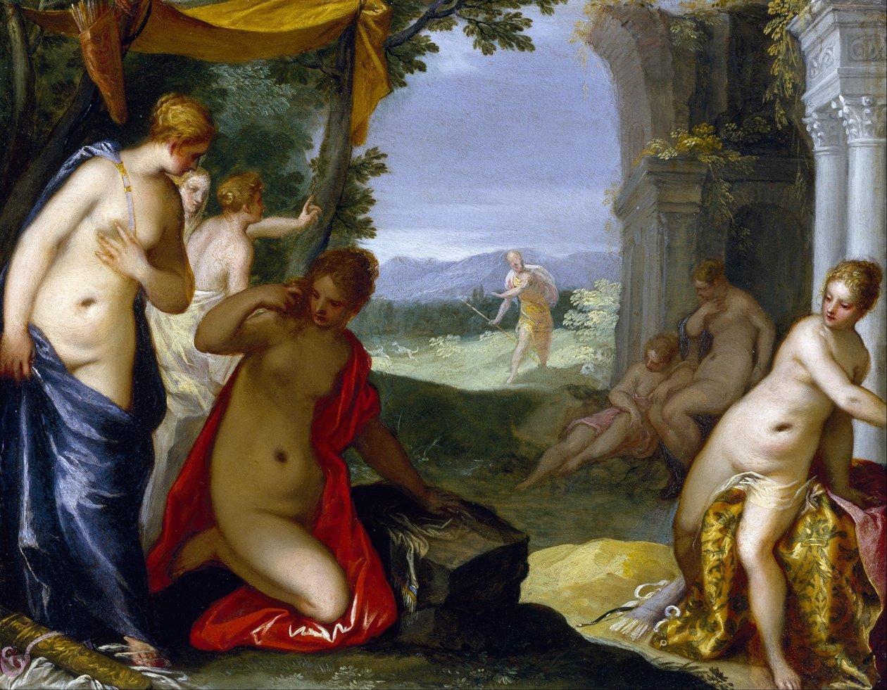 Diana och Actaeon av Hans Rottenhammer