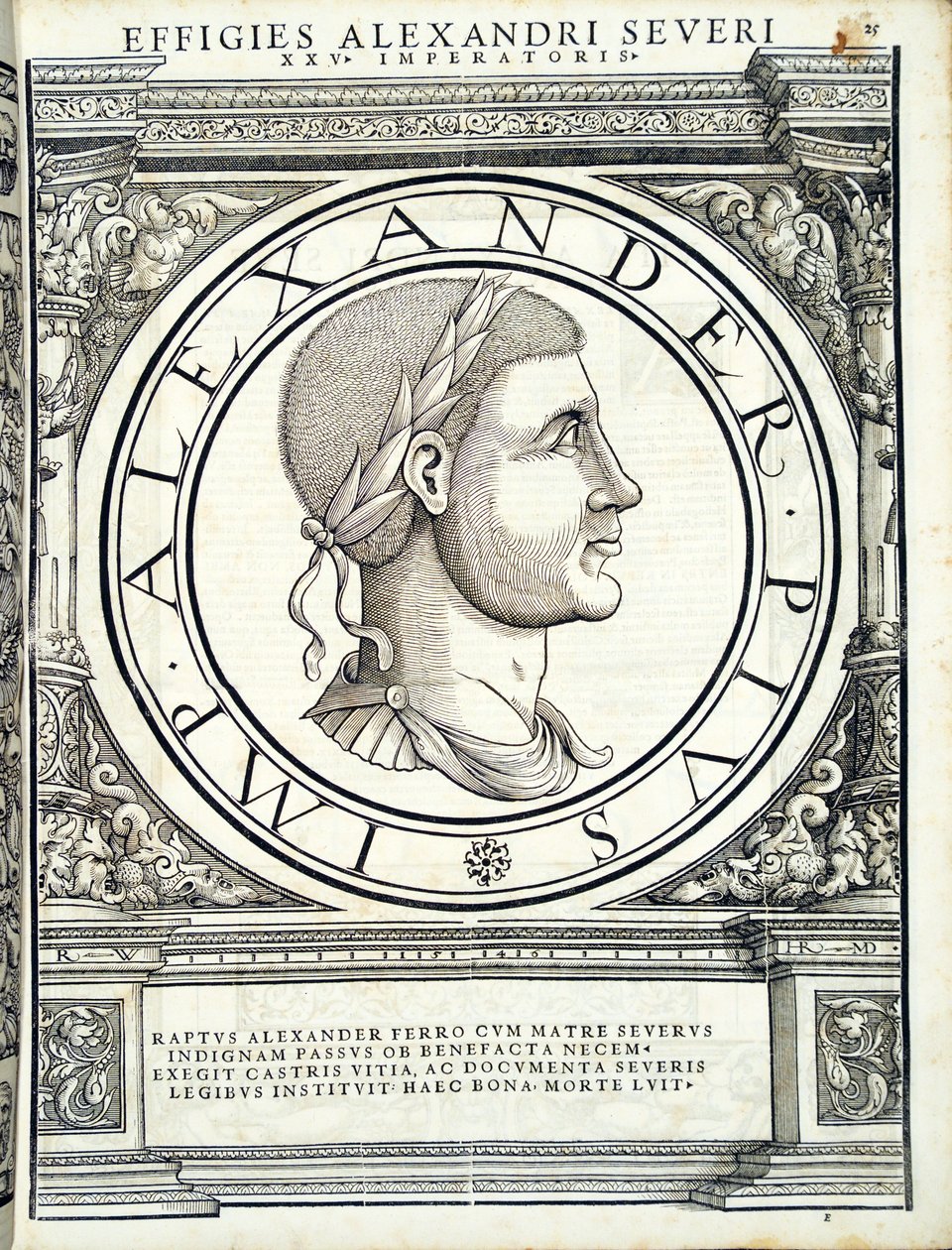 Alexander Severus, illustration från 