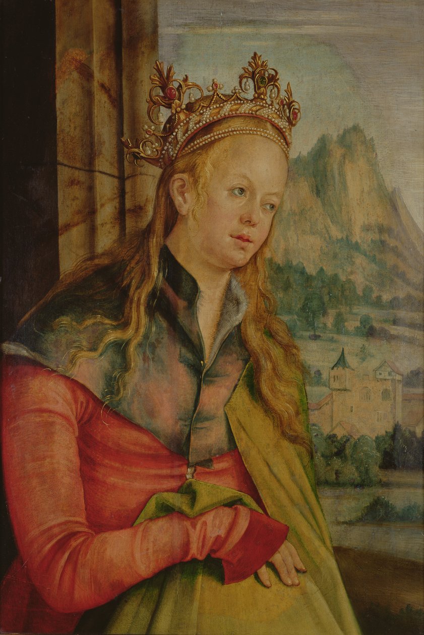 S:t Katarina, ca 1511 av Hans Suess Kulmbach