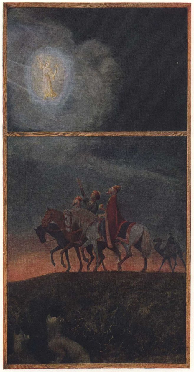  Die drei KonigenEnglish: three wise mann av Hans Thoma