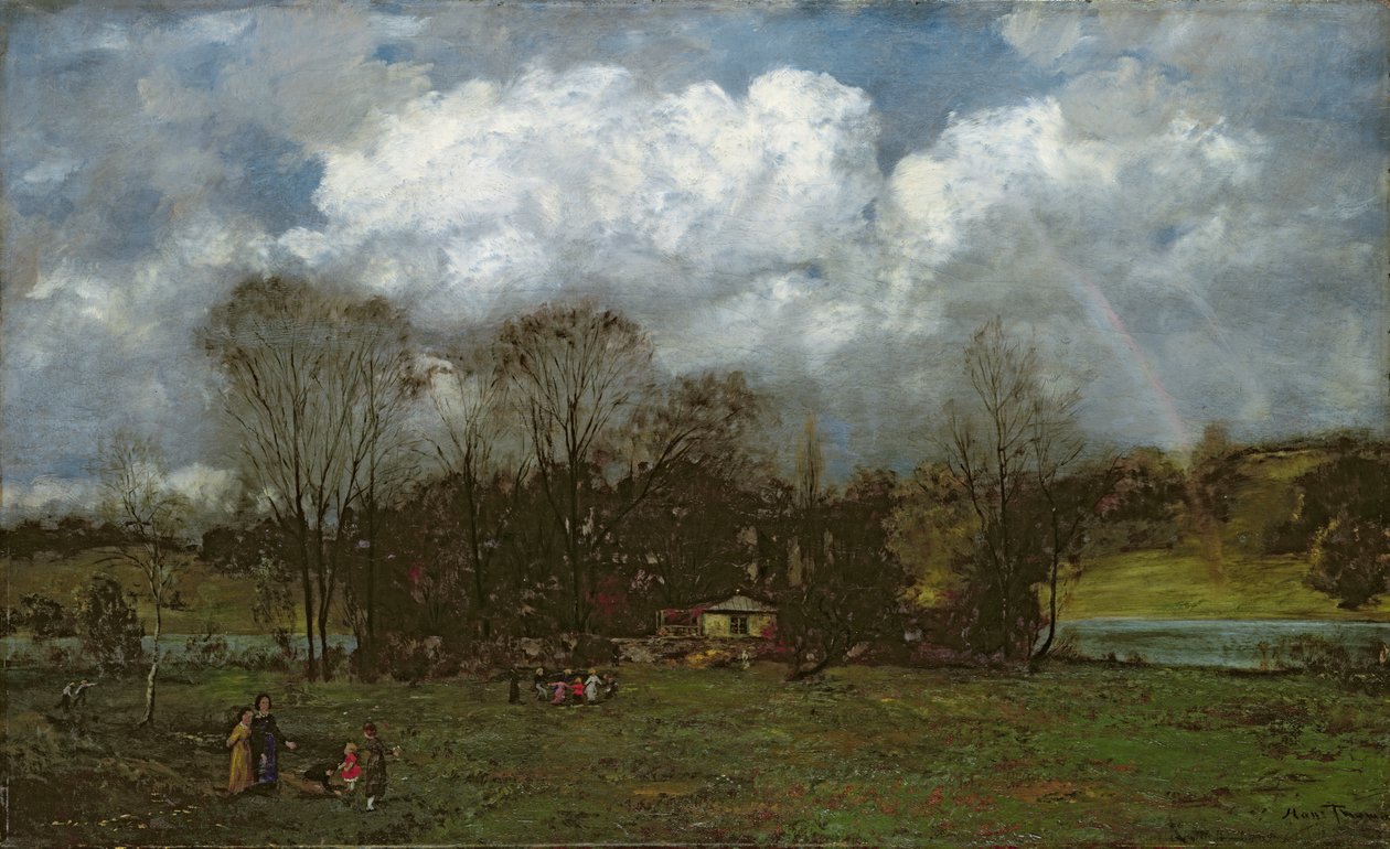 Tidig vår, c.1868 av Hans Thoma