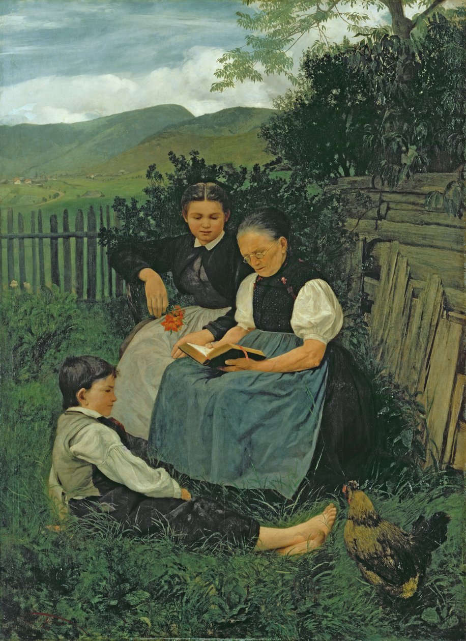 Dagens slut, 1868 av Hans Thoma