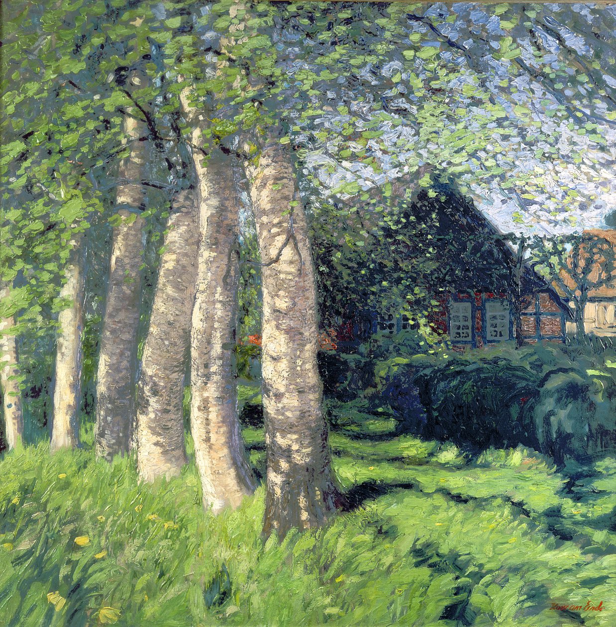 Forår i Worpswedeswed av Hans am Ende