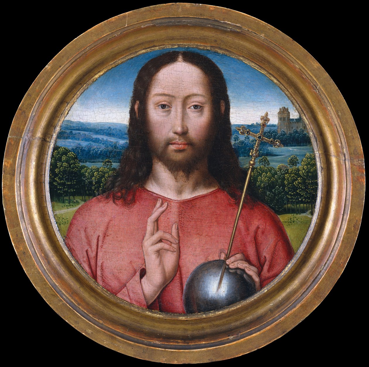 Salvator Mundi, 1475-99 av Hans Memling
