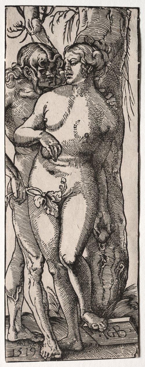 Adam och Eva av Hans Baldung
