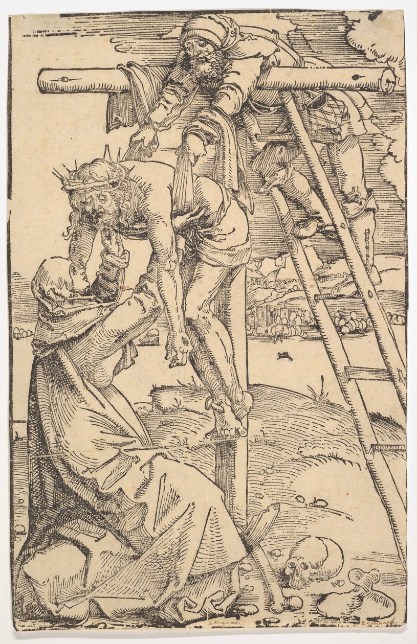Nedstigning från korset, 1505. av Hans Baldung