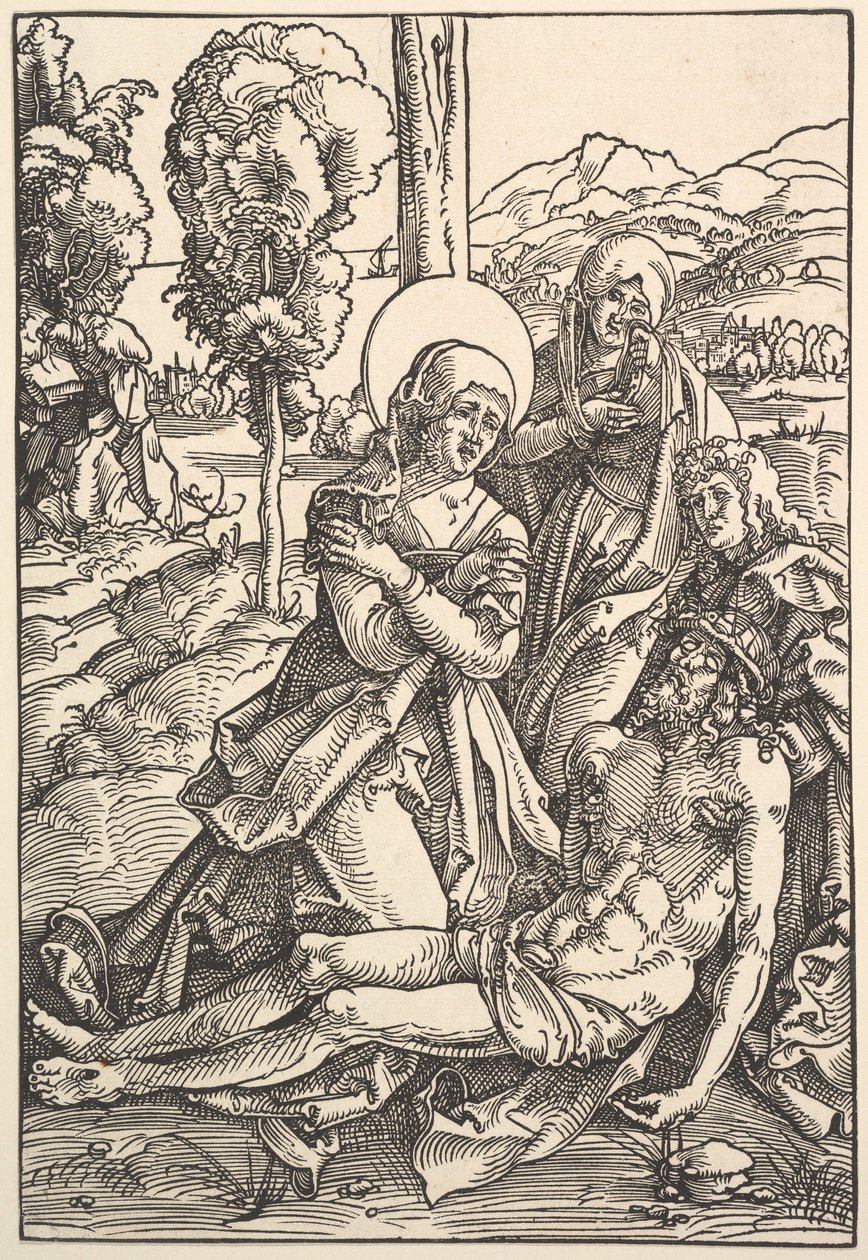 Klagosång för Kristus, 1510. av Hans Baldung
